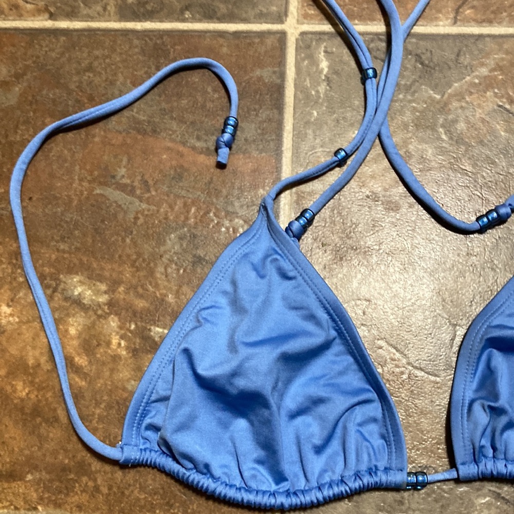 Large Bikini Top from American Eagle Light Blue - Picture 2 of 4